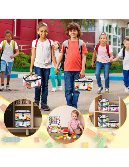 Bolsa Organizador de Juguetes Tesuko 6PCS PVC Impermeable