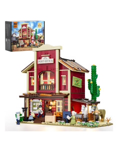 Set de Ladrillos Iluminados FUNWHOLE Oficina de Correos 1692 Piezas