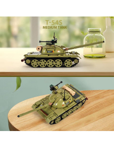 Tanque T-54 DAHONPA Bloques de Construcción 604 Piezas 2