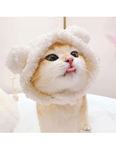 Diadema de Oso para Mascotas JOICEE - Accesorio Suave Ajustable 2