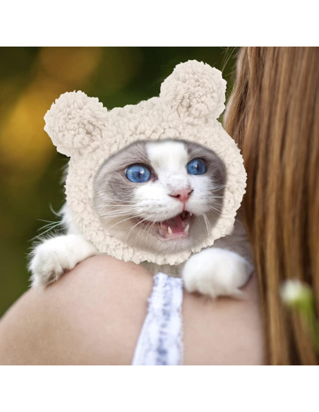 Diadema de Oso para Mascotas JOICEE - Accesorio Suave Ajustable