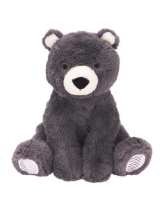 Oscar Oso de Peluche Lambs & Ivy 25.4 cm Gris Carbón