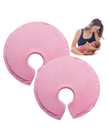 Compresas de Gel Suave HiFineCare para Senos Rosa 27.8x23.4cm Compresas de Gel Suave HiFineCare para Senos Rosa 27.8x23.4cm