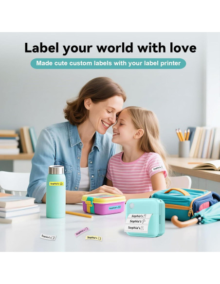 Impresora de Etiquetas Bluetooth INVISEN D1-New 12-50mm Impresora de Etiquetas Bluetooth INVISEN D1-New 12-50mm