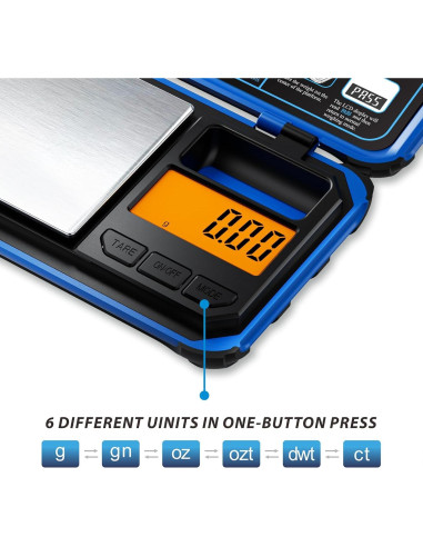 Báscula de bolsillo digital ACCT AI-200 200g 0.01g LCD