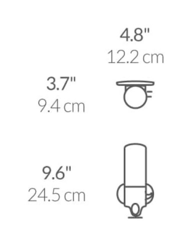 Dispensador de Jabón Montaje en Pared Simplehuman 444ml