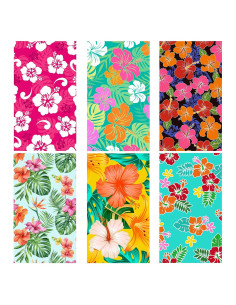 6 Toallas de Playa Microfibra FuWeave 180x90 cm Secado Rápido