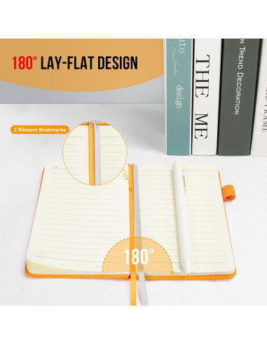 Paquete de 8 Cuadernos A6 Oucaru Colores de Caramelo