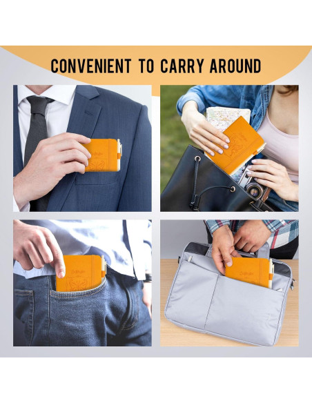 Paquete de 8 Cuadernos A6 Oucaru Colores de Caramelo