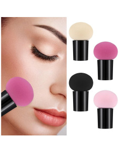 Set de 4 Esponjas de Maquillaje Sibba - Aplicadores Multicolor 2