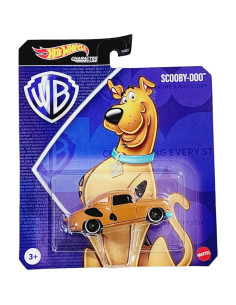 Conjunto de 6 Vehículos de Juguete Hot Wheels DC y Scooby 2