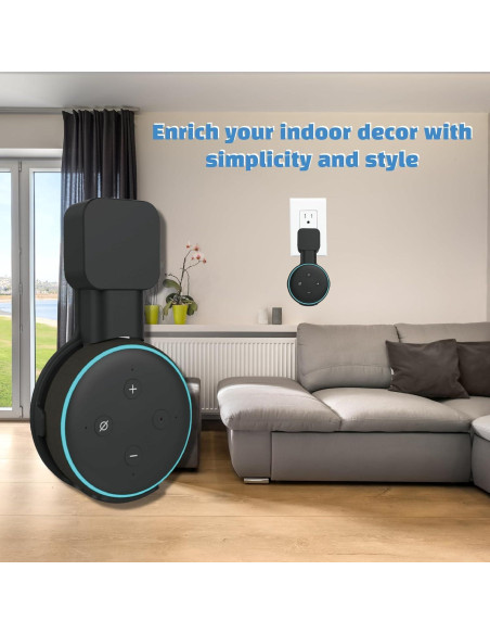 Soporte de Pared Sintron para Altavoz Dot 3 - Paquete de 2