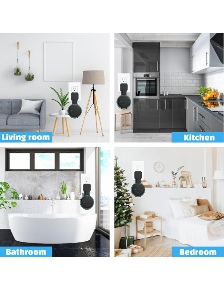 Soporte de Pared Sintron para Altavoz Dot 3 - Paquete de 2