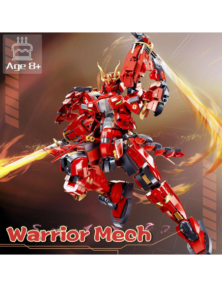 Conjunto de Bloques Samurai Mech BDXEJV 923 Pcs 33x36x20cm Conjunto de Bloques Samurai Mech BDXEJV 923 Pcs 33x36x20cm