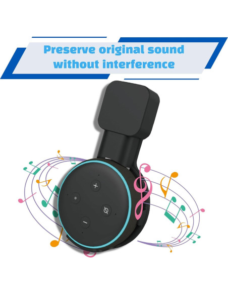 Soporte de Pared Sintron para Altavoz Dot 3 - Paquete de 2