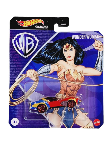 Conjunto de 6 Vehículos de Juguete Hot Wheels DC y Scooby