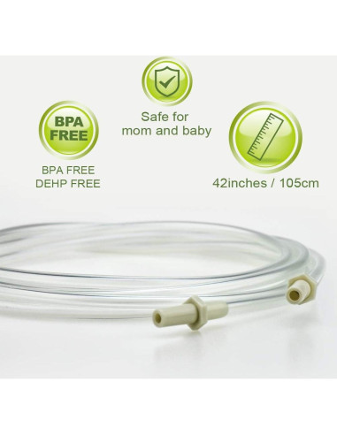 4 Tubos Reemplazo Medela Pump In Style Advanced 106.68 cm