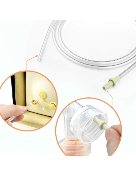 4 Tubos Reemplazo Medela Pump In Style Advanced 106.68 cm