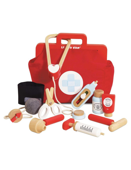 Juego de Rol Médico de Madera Le Toy Van Honeybake 22 cm