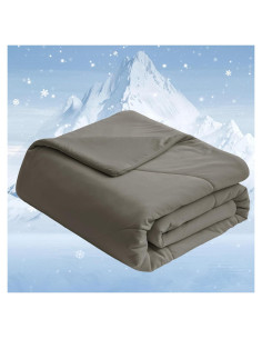 Manta Enfriadora para Bebés David's Kids 127x152cm Gris Carbón