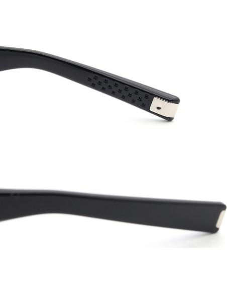 Gafas de Seguridad Mysandy Anti Niebla UV400 TR90 Negras