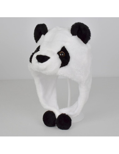 Sombrero de Peluche Panda Lindo Unisex para Adultos