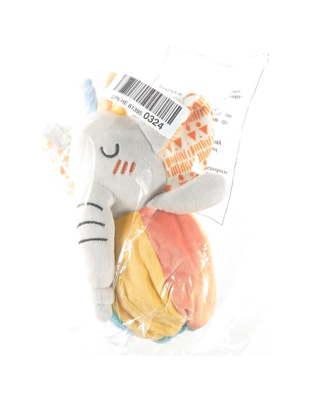 Manta de Seguridad para Bebé Vicloon Elefante 31x31 cm Azul