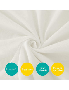 Funda de Almohada Biloban Algodón Orgánico 36x48cm 2 Piezas 2