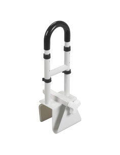 Barra de Agarre Ajustable Drive Medical para Bañera Blanca