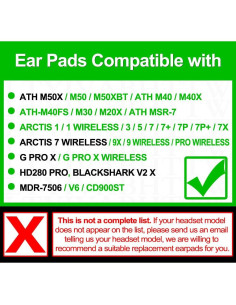 Almohadillas de Gel Refrigerante LTYIVABHTTW para Arctis Pro 2