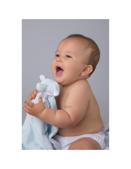 Set de Mantas Cuddle Twins Angel Dear Elefante Azul