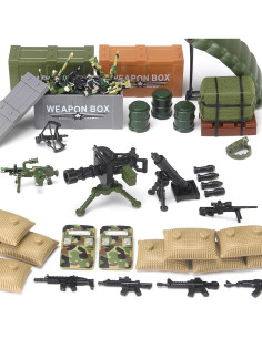 Set de Bloques de Construcción Militar Feleph T101 - Accesorios SWAT 2