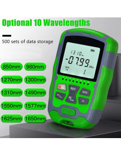 Medidor de Potencia Óptica Acogedor 4 en 1 con Batería USB 2