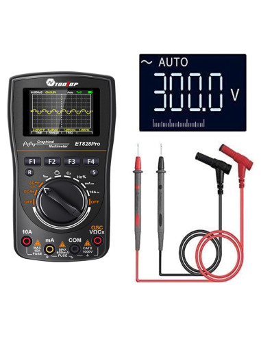Multímetro Osciloscopio Digital Thsinde TH924 Portátil 2-en-1