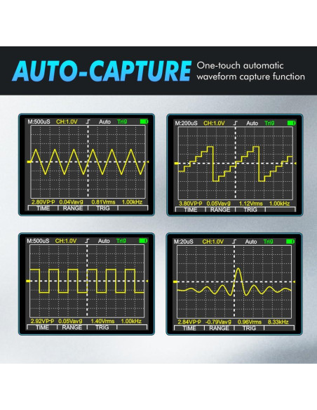 Multímetro Osciloscopio Digital Thsinde TH924 Portátil 2-en-1
