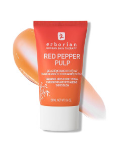 Gel Hidratante Facial Erborian Pimiento Rojo 17g - Piel Iluminada
