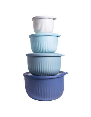 Juego de 8 Bols de Preparación Cook with Color - Azul