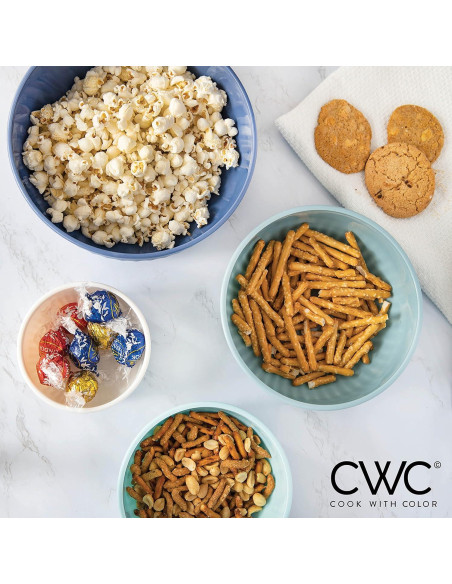 Juego de 8 Bols de Preparación Cook with Color - Azul