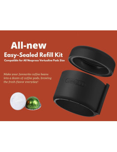 Kit de Recarga de Cápsulas de Café Geesta para Nespresso Vertuoline 2