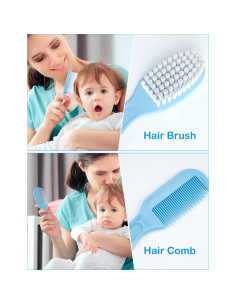 Kit de Cuidado para Bebés 15 en 1 Bokhot Azul 2