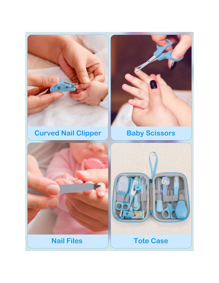 Kit de Cuidado para Bebés 15 en 1 Bokhot Azul