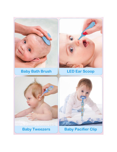 Kit de Cuidado para Bebés 15 en 1 Bokhot Azul