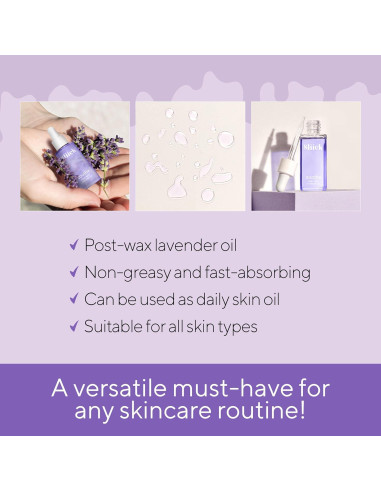 Sliick Soothe Aceite Calmante Post Cera Lavanda 30 ml