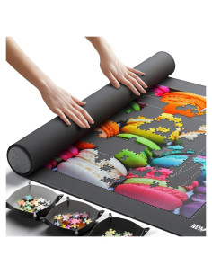 Alfombrilla para rompecabezas Newverest 1000 piezas 100x60 cm