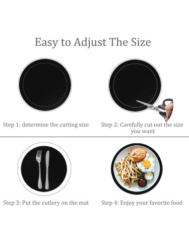 Alfombrilla de Silicona para Microondas KongNai 30cm Antiadherente