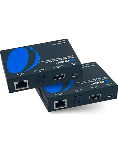 Extensor de Audio OREI ARC-EX300-K HDMI y SPDIF hasta 150m