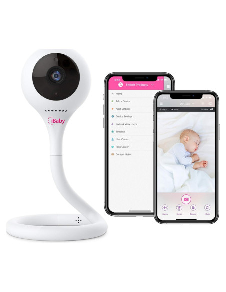 Monitor de Bebé iBaby M2C WiFi FHD 1080p con Audio Bidireccional