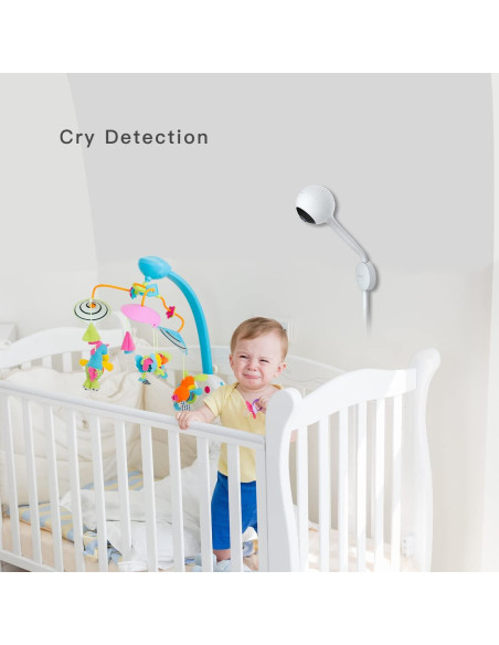 Monitor de Bebé iBaby M2C WiFi FHD 1080p con Audio Bidireccional