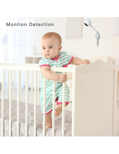 Monitor de Bebé iBaby M2C WiFi FHD 1080p con Audio Bidireccional