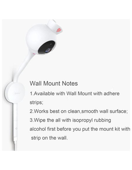 Monitor de Bebé iBaby M2C WiFi FHD 1080p con Audio Bidireccional